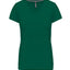 K381 - T-shirt donna manica corta scollo a V