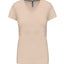 K381 - T-shirt donna manica corta scollo a V