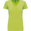 K381 - T-shirt donna manica corta scollo a V