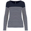 K386 - Maglia donna alla marinara Breton manica lunga