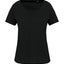 K399 - T-shirt bio donna maniche corte e collo con bordi a taglio vivo