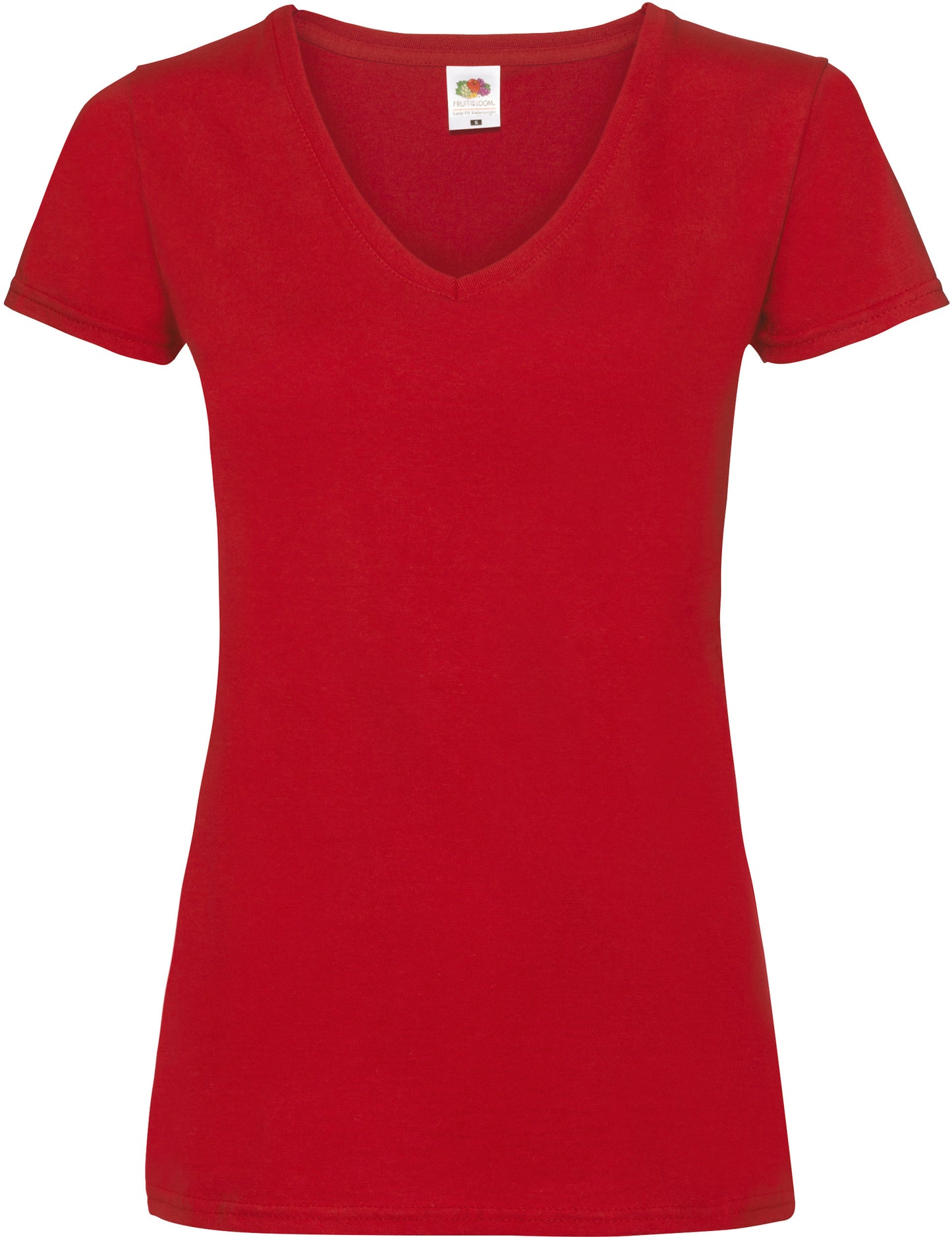 SC61398 - T-shirt donna Value Weight scollo a V (61-398-0)