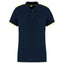 WK271 - Polo donna DayToDay a contrasto maniche corte