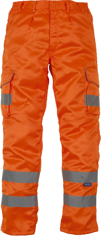 YHV018T - Pantaloni alta visibilità Cargo