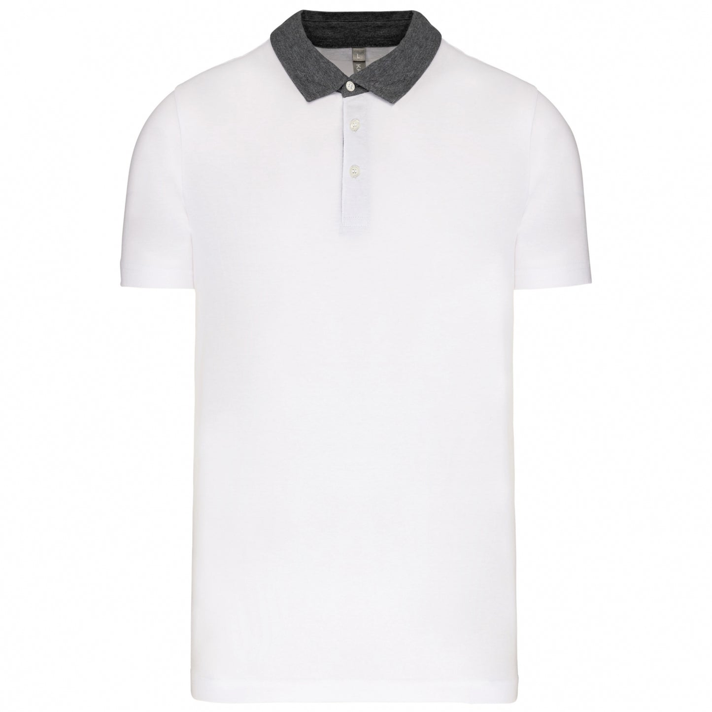 K260 - Polo jersey uomo bicolore