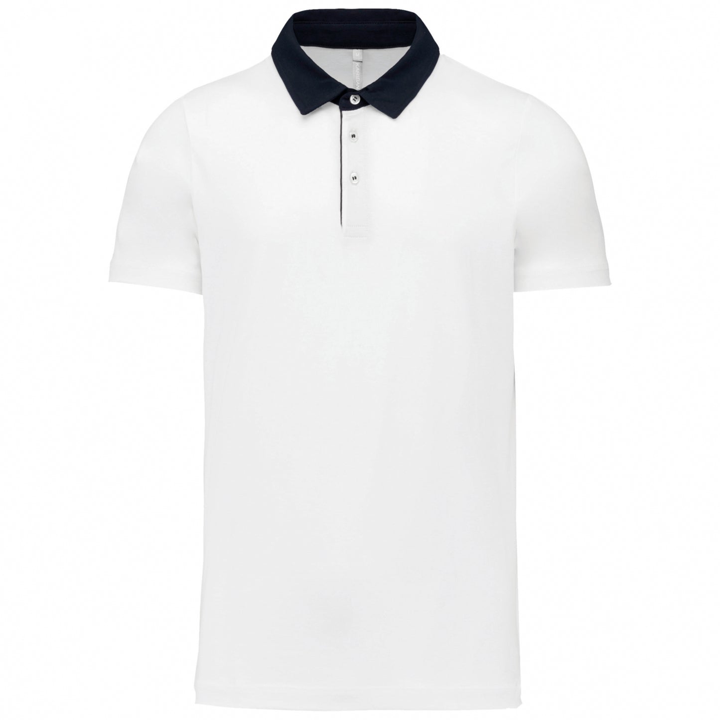 K260 - Polo jersey uomo bicolore