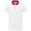 K260 - Polo jersey uomo bicolore