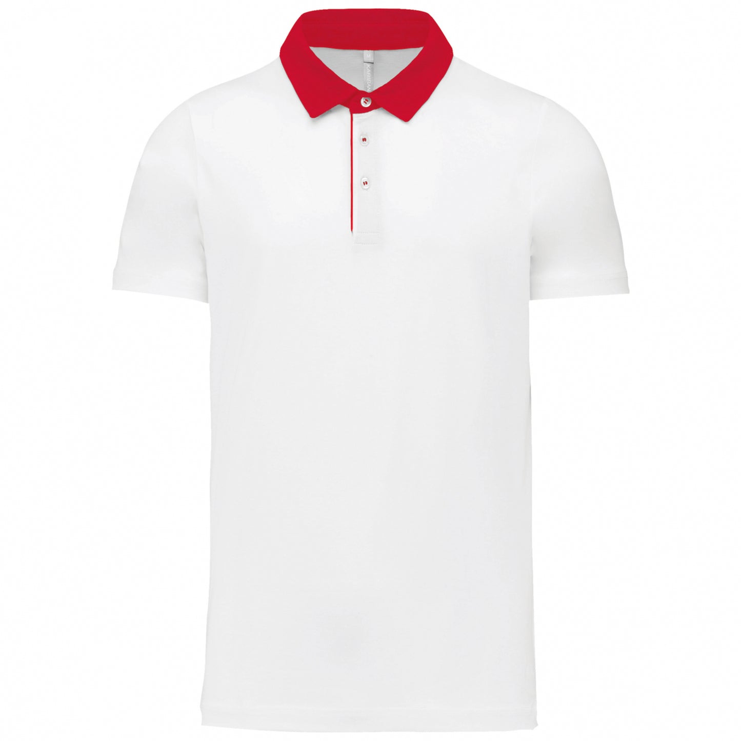 K260 - Polo jersey uomo bicolore