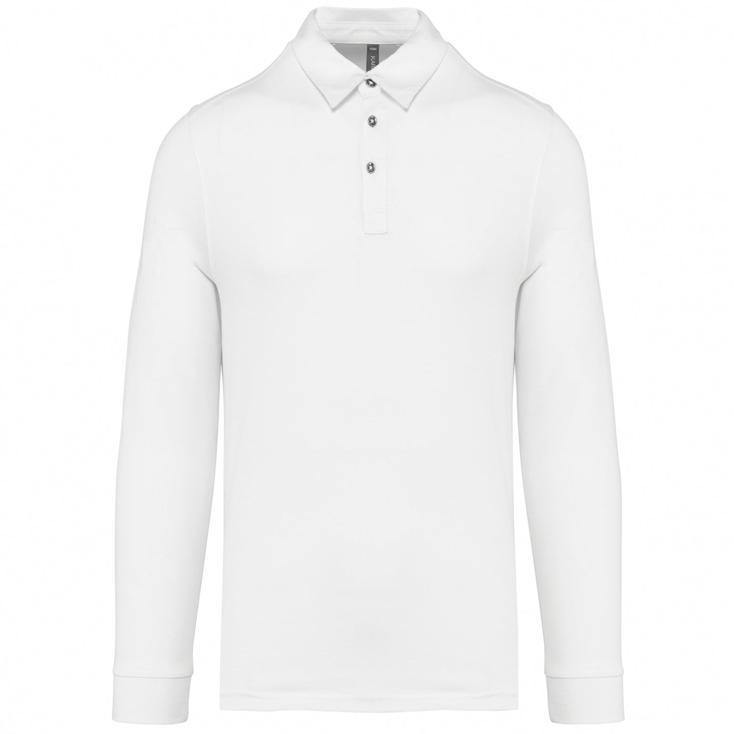 K264 - Polo jersey uomo manica lunga