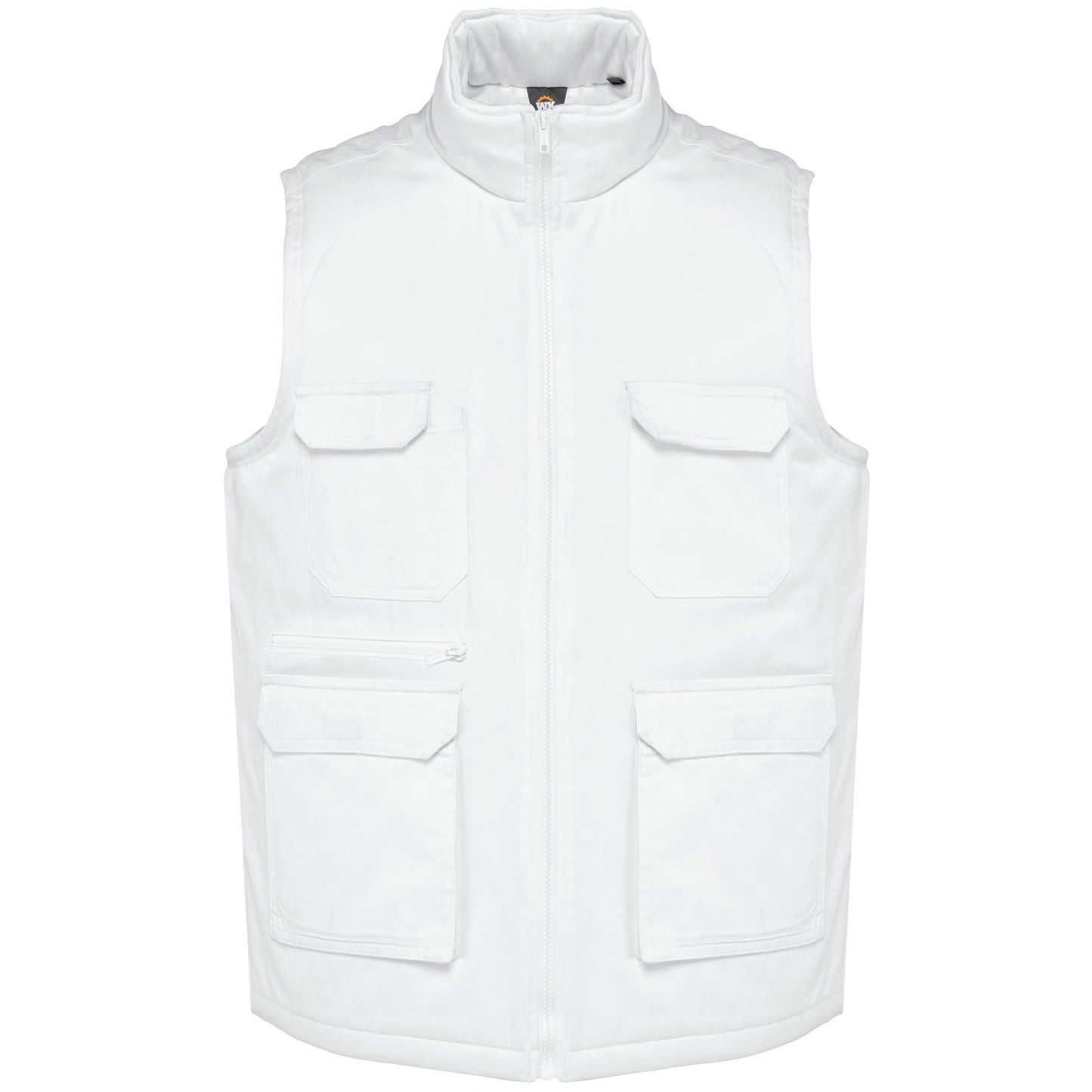 WK607 - Gilet unisex in policotone multitasche imbottito