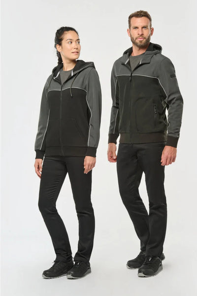 WK450 - Giubbotto unisex bicolore Softshell a 3 strati