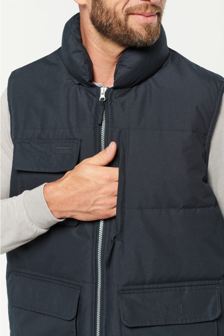 WK615 - Bodywarmer trapuntato