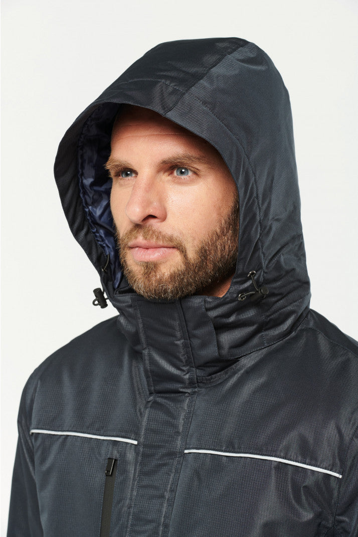 WK650 - Parka Performance unisex con cappuccio