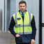 YHV005 - Bodywarmer imbottito alta visibilità